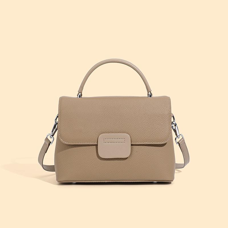 

Винтажная сумка через плечо из коровьей кожи 2024 года для женщин