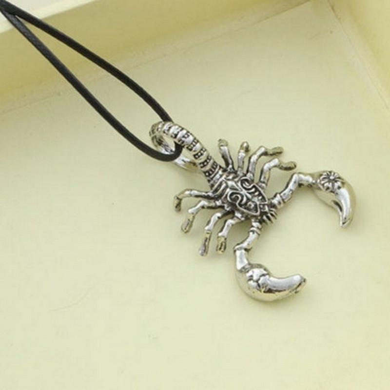 

Shellhard Men Retro Hip Hop Jewelry Scorpion Vintage Cuestion Cabbage для мужчин Punk Rock Gift Персонализированные аксессуары серебряный