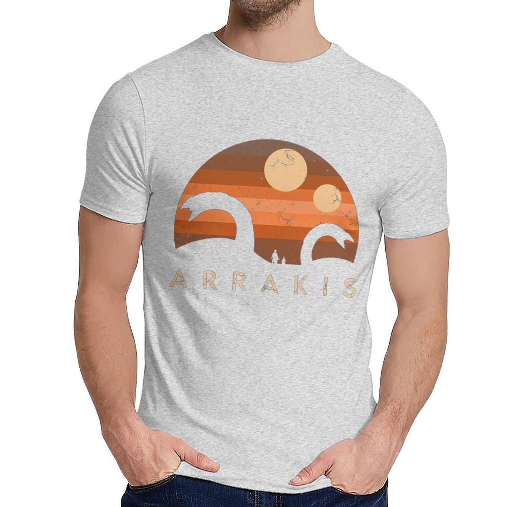 Sci Fi Movie Arrakis Sandworm Nice Cotton T Shirt Unique Design Classic Round