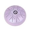 Steel Tongue Drum Tank Drum 8 Notes 5.5 Inch Handpan Drum Percussion Instrument with Drum Mallets
