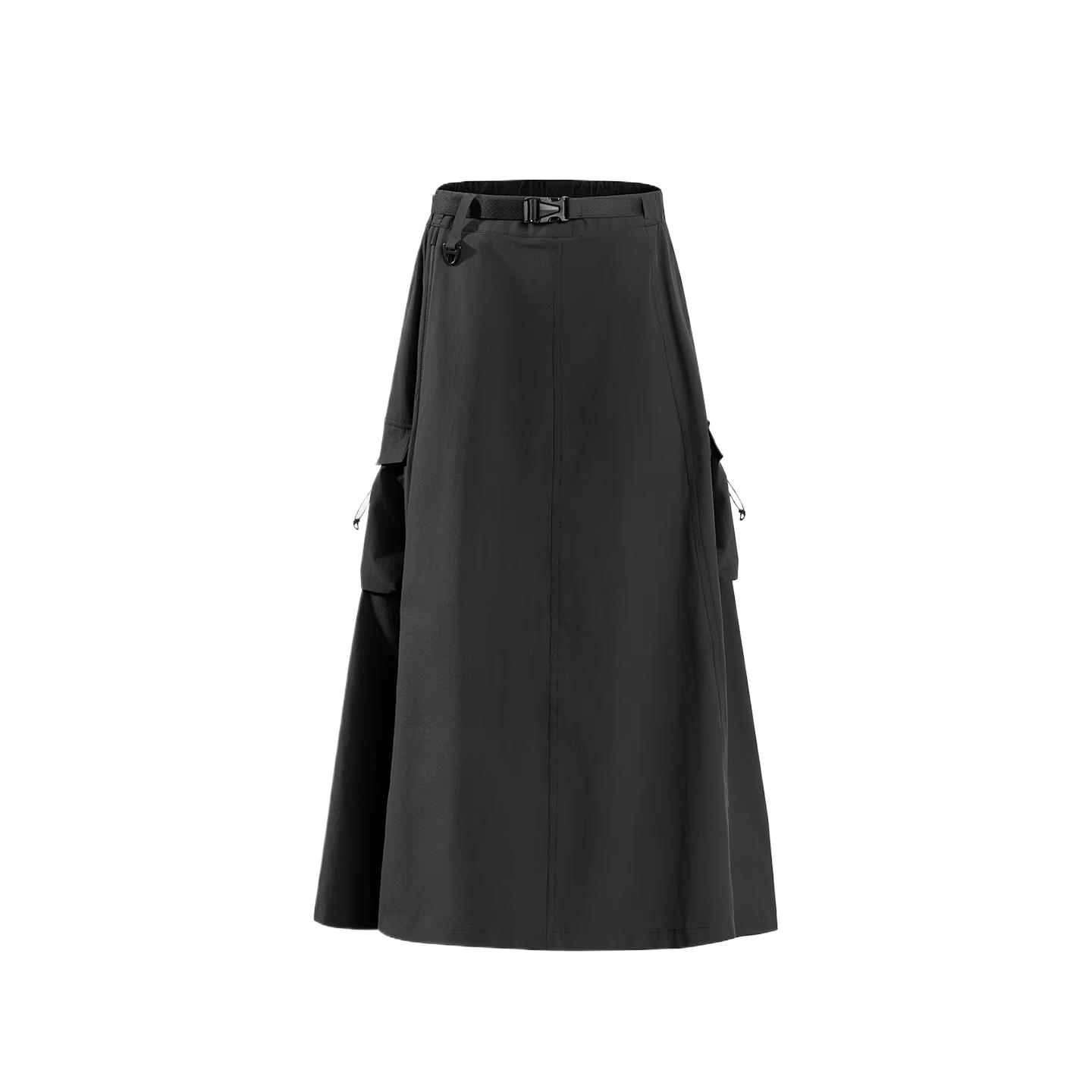 Under Armour SS26 Water-Resistant Breathable Durable Solid Color Casual Long Skirt Women skirts 16123221-0033 S