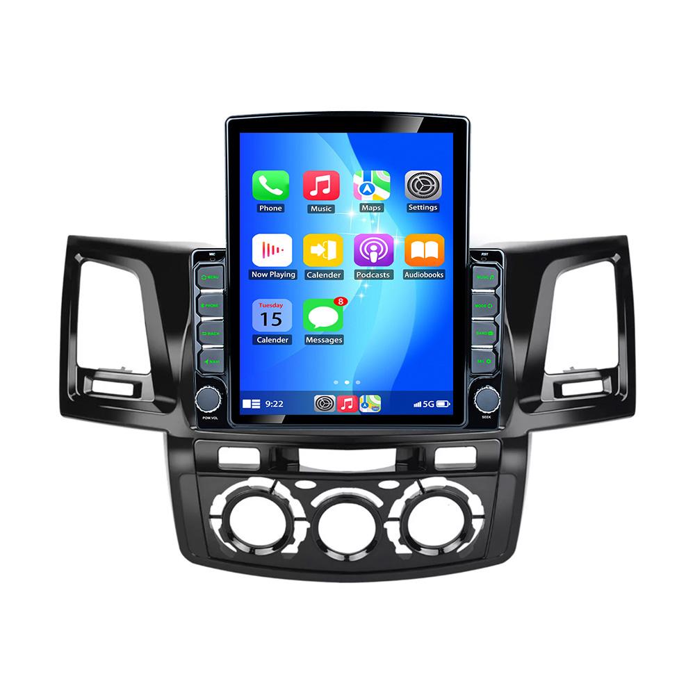 Android 13 2din Carplay Car Radio for Toyota Fortuner HILUX Revo Vigo 2007-2015 Multimedia Video Player Stereo GPS 2din Dvd