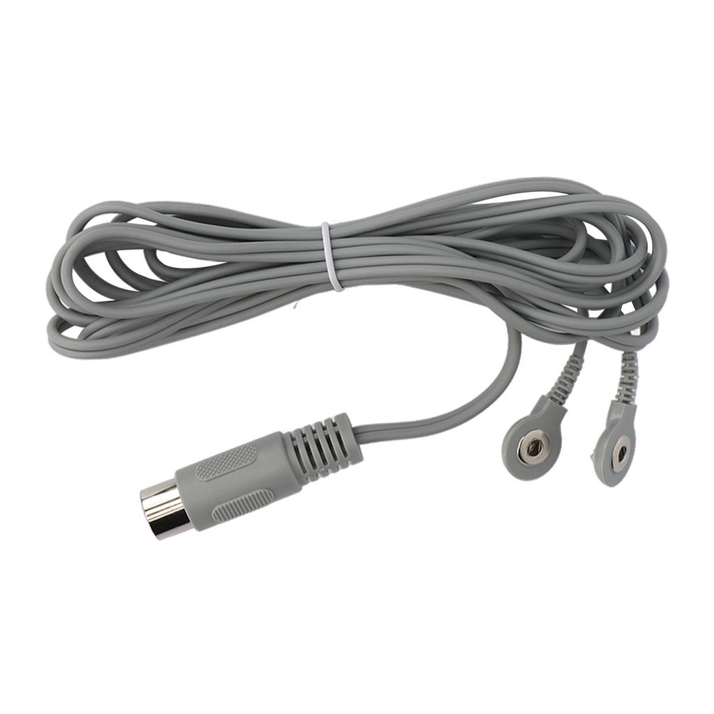 Electrodes Lead Wire 2 Snap Connector 5P Physical Therapy Portable Electrodes Wire Cable for