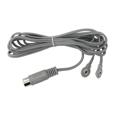 Electrodes Lead Wire 2 Snap Connector 5P Physical Therapy Portable Electrodes Wire Cable for