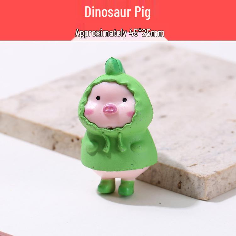 

Creative Mini 3D Watermelon Piggy Figurines for DIY Phone Cases & Dollhouse Ornaments