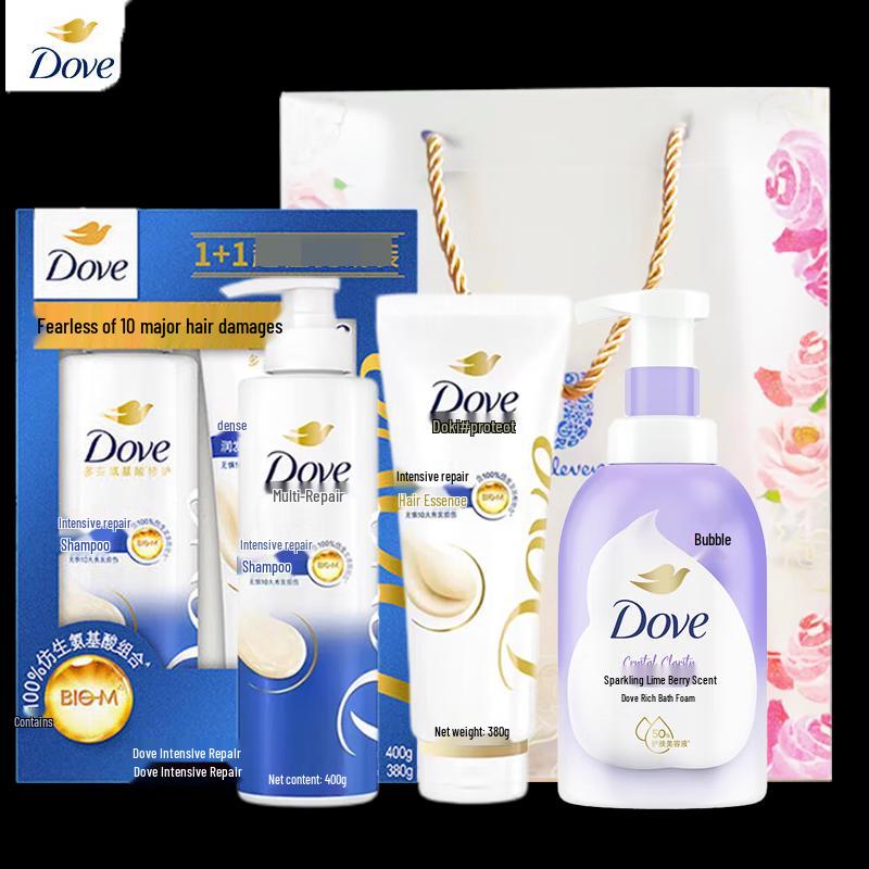 Подарочный набор Dove Интенсивное питание Шампунь и Гель для душа