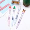Stationery Christmas Gel Pen Quicksand Sequins Gel Pen Hand Account Pen Christmas Quicksand Pen