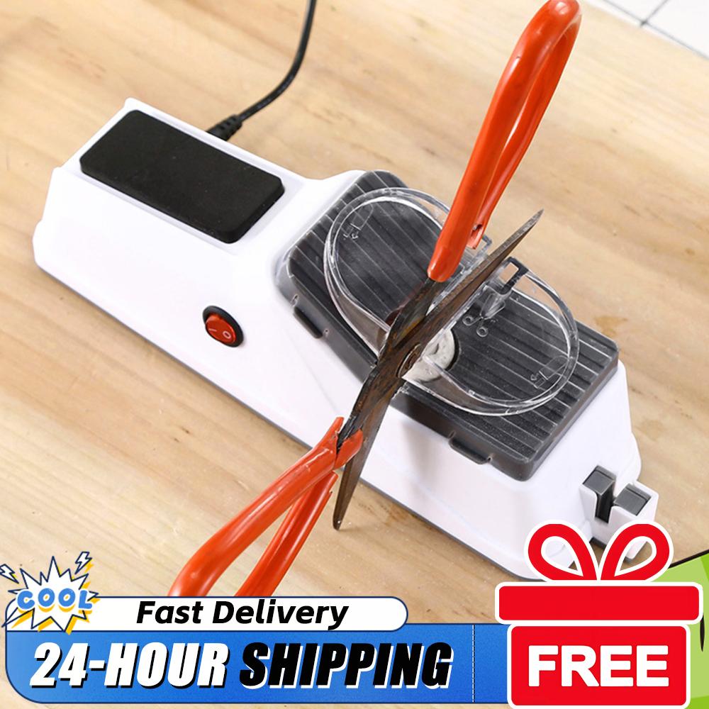 Electric Fast Sharpener Electric Knife Sharpener Multi-function Automatic Cut Sharpener For Slotted Screwdrivers Scissors Knives