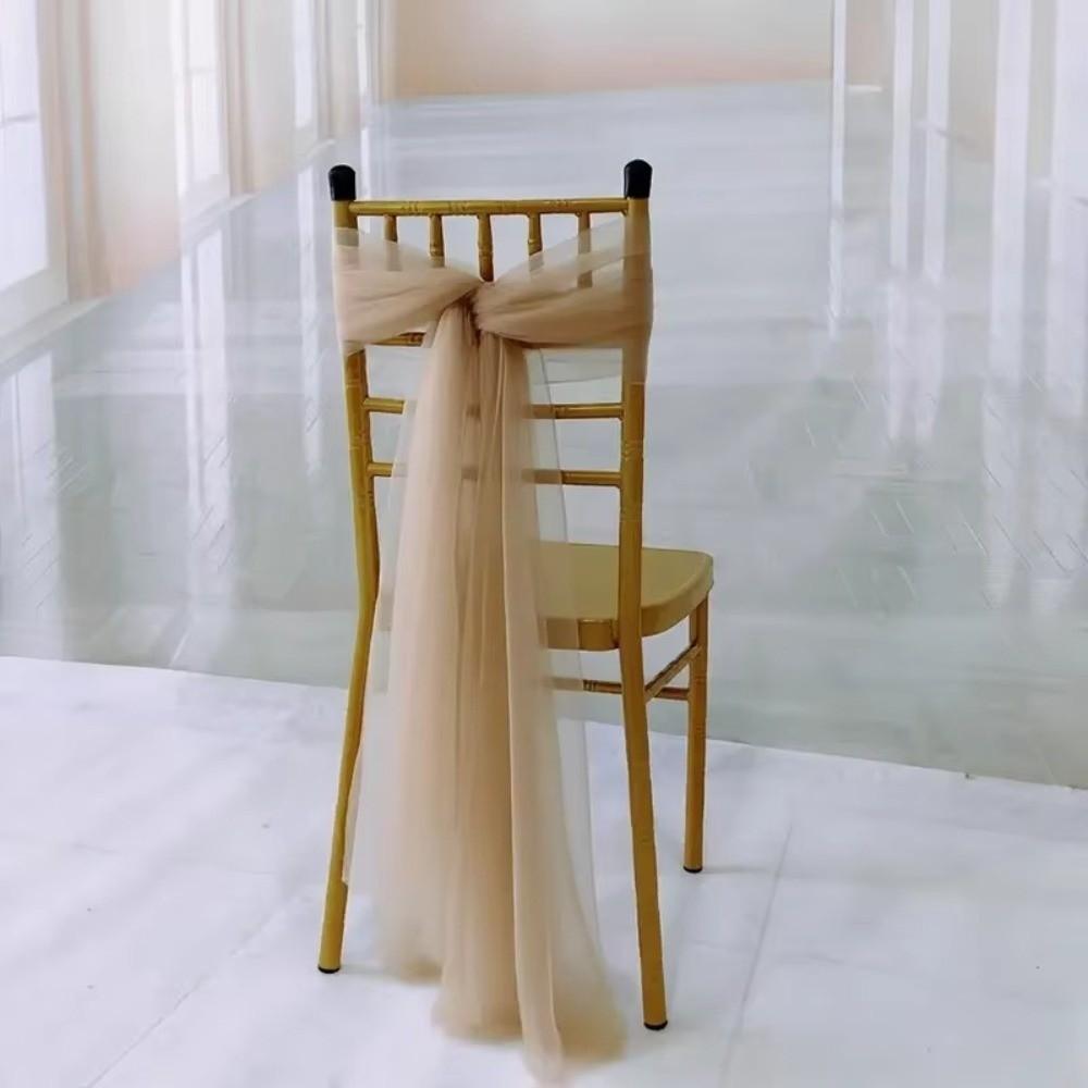 Elegant Tulle Tulle Sheer Table Runner Boho Rustic Chiffon Table Runner  Party Banquet