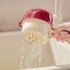 Thick Wall Fruit Washing Basket Food Grade Vegetable Storage Basket  Vegetable Washing
