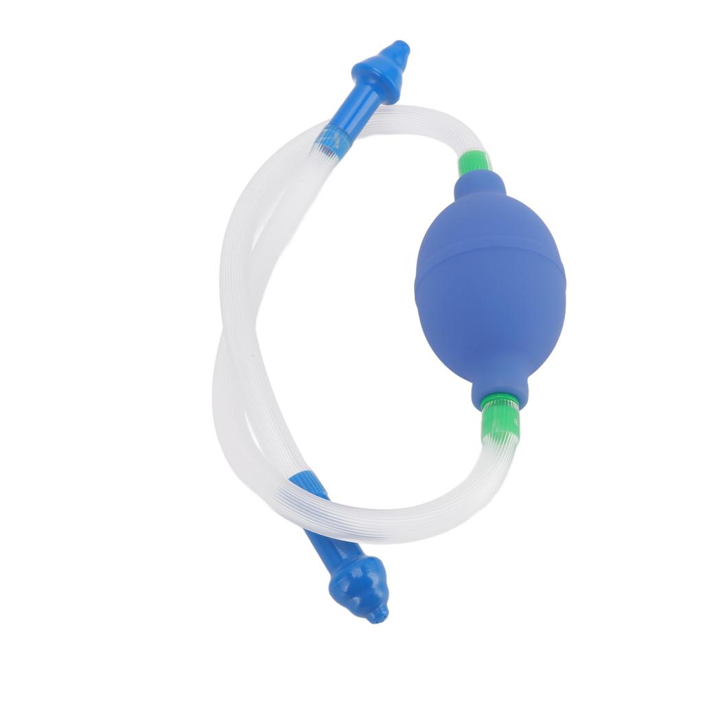 Enema Syringe Ball Type Blue Plastic Enema Kit for Hygiene Constipation and Bowel Cleansing