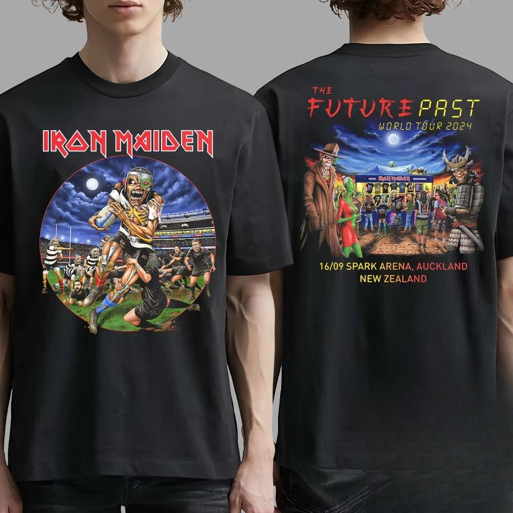 High Street New Short Sleeve Printed Cotton T-Shirt Brand Half Long Sleeve Parent Kids Heavy Motorcycle