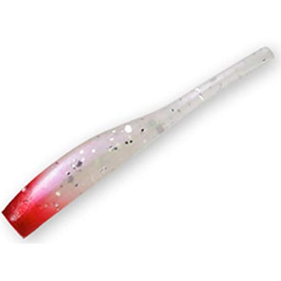Cormoran Aqua Wave Spark Trailer Worm 40mm Pink Zebra Glow (8 pieces)