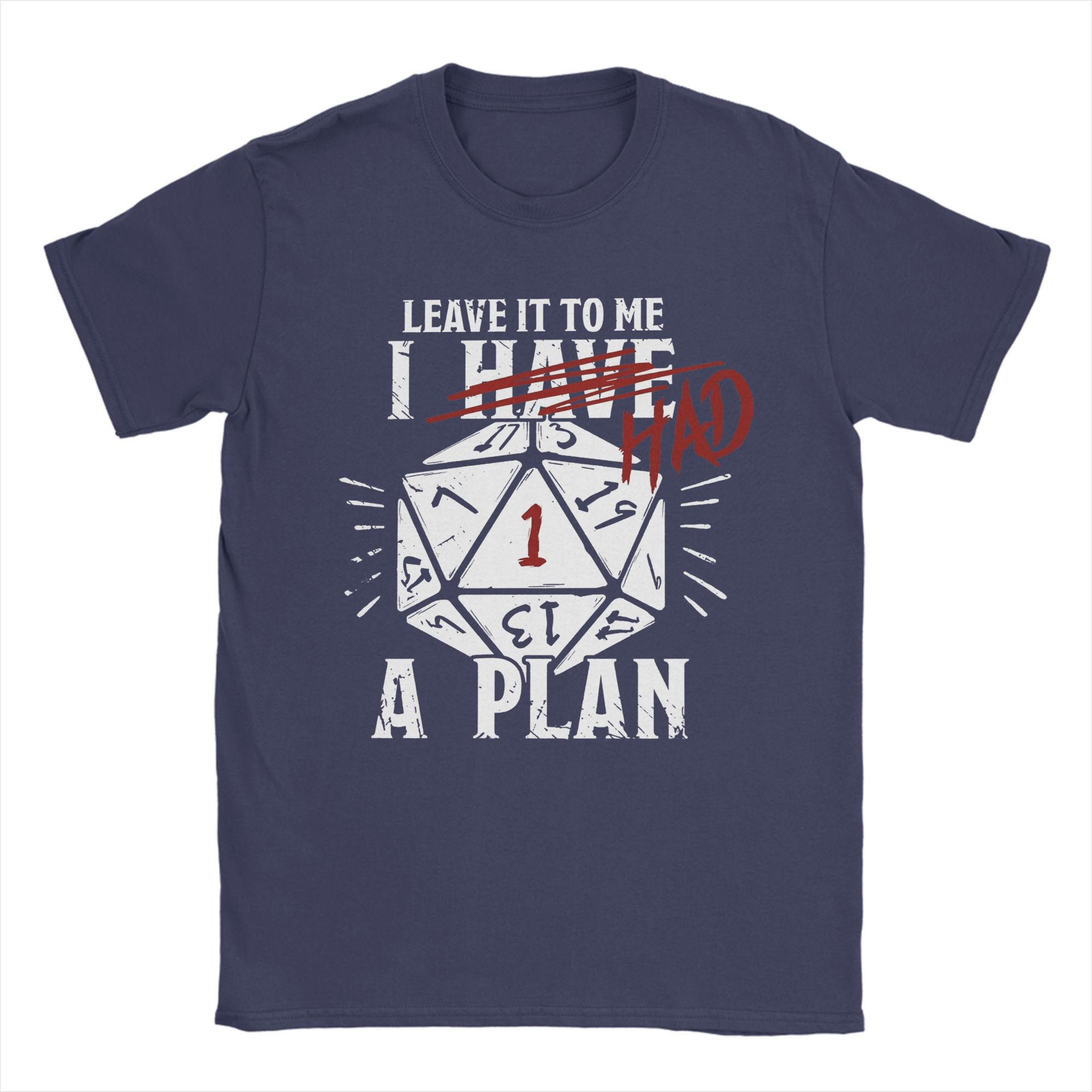 

Dont Worry I Have A Plan Cotton T Shirt Summer Vintage O Neck Harajuku Tees Oversized Print Tops 4XL
