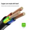 European Standard Pure Copper C19 PDU Server Power Cord, 3-Core, 1.5/2.5 Square, 1.5 Meters, for Industrial Computers