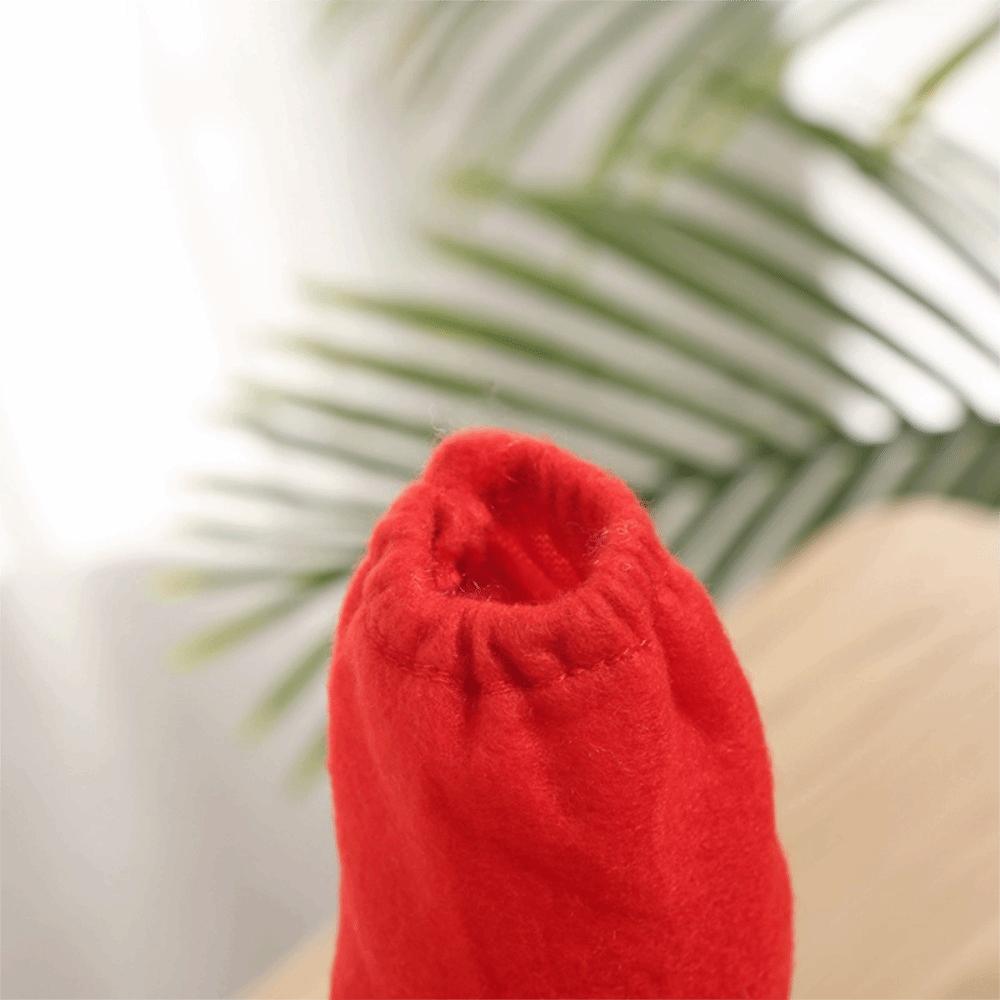 4pcs Long Santa Claus Table Leg Cover Universal Furniture Feet Sleeve  Household