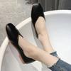 Multi-color Low-heeled Women's Shoes 2024 Granny Shoes Shallow Mouth Flats Casual Versatile Wear one shoe twice Zapatos De Mujer