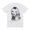 Sabrina Carpenter Retro 90s Style Vintage Poster Print Tshirt 2026 Summer New Unisex Women Luxury Cotton Oversize Tshirt Y2K