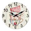 14" Retro Wooden Silent Wall Clock - Personalized Cool MDF Décor