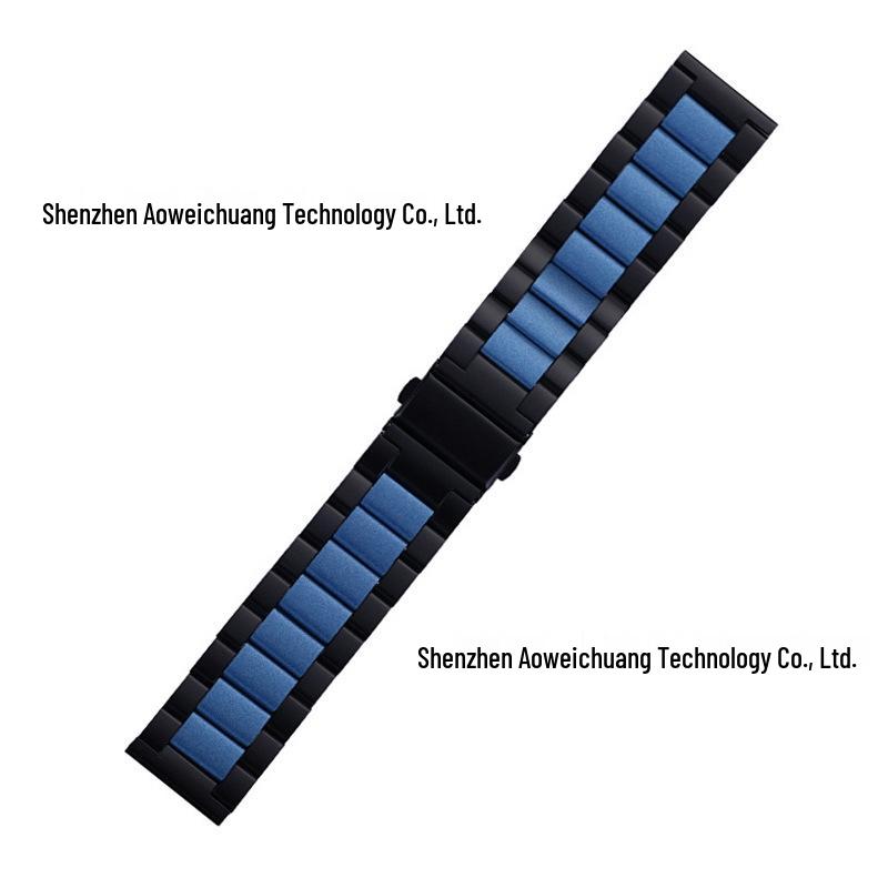 Universellt Metall Rostfritt Stål Klockarmband för Apple, Samsung, Huawei