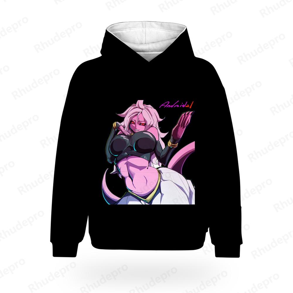 Anime Men's Hoodie Goku 2024 Dragon Ball Oversized Hip Hop Shirts Hoodie Tops Trend Super Saiya Clothing Fashion