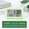 Nordic Style Colorful Clock: Simple Electronic Display with Temperature and Humidity Monitoring, Thin and Convenient Design.
