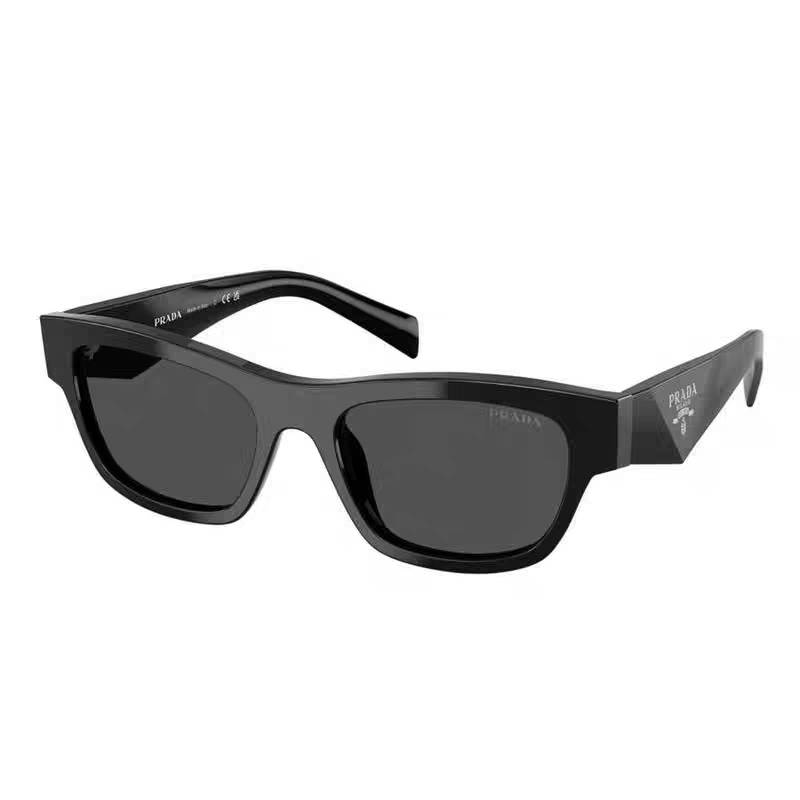 Prada Original Design Square Sunglasses Women Sunglasses Black 16K-08Z-SPRB09F-16K08Z
