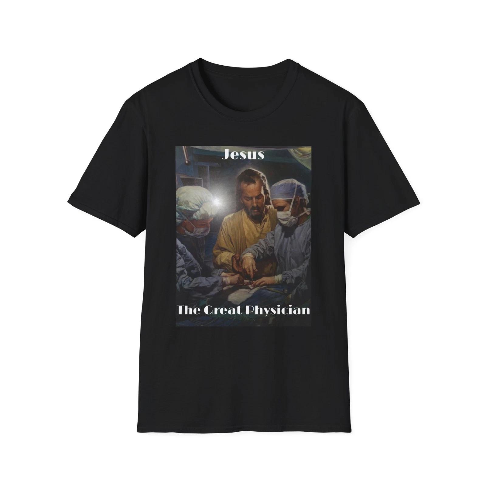 Jesus, the Great Physician. Jesus guiding the hand doctor while in surgery. XL