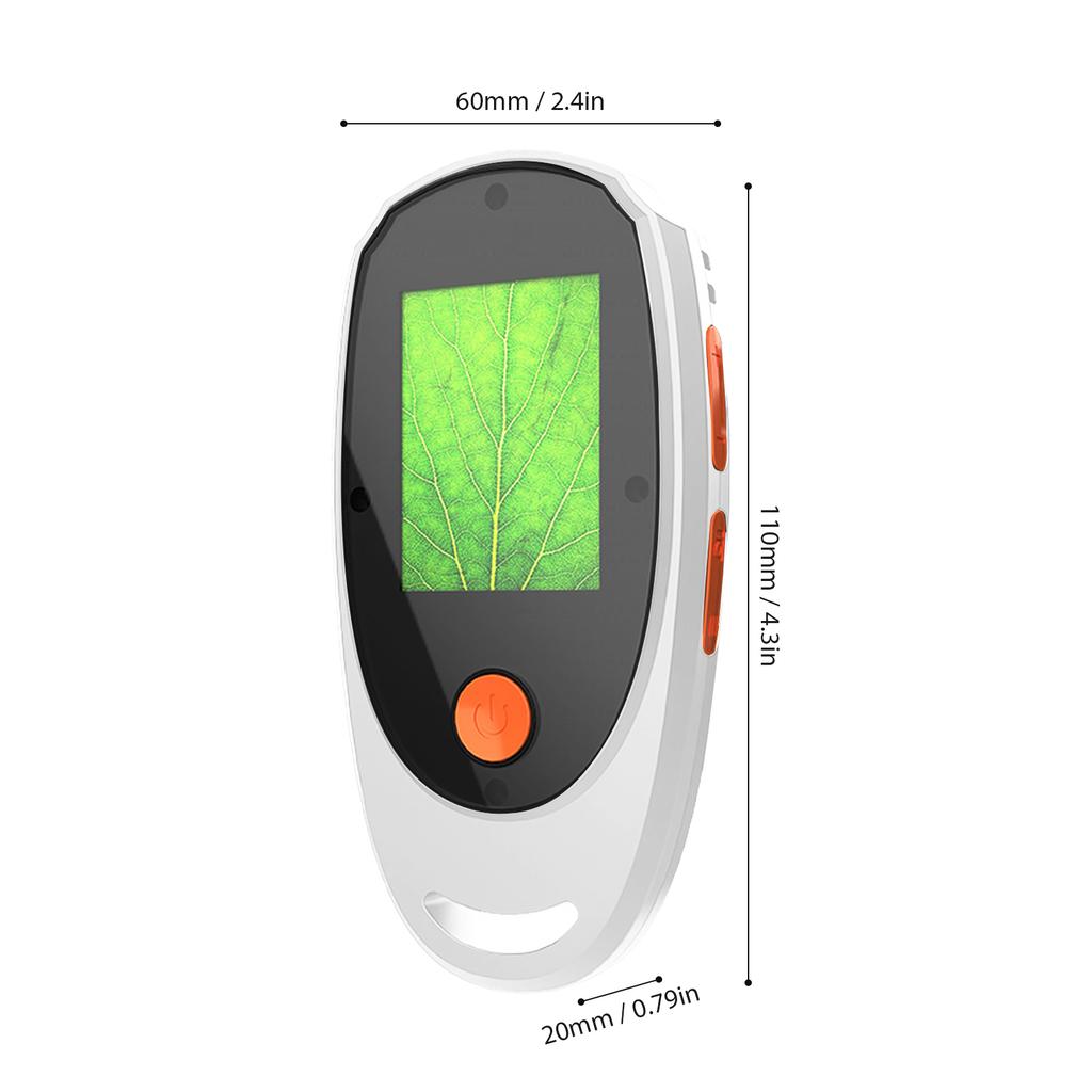 Portable Digital Microscope for Kids 2.0inch Color Screen Pocket Digital Magnifying Glass 500X