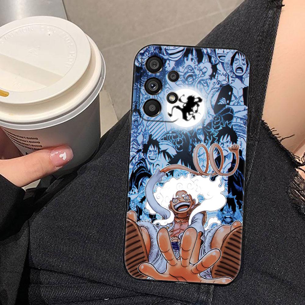 One Piece Gear 5 Luffy Phone Case For Samsung A73 A72 A71 A57 A56 A55 A54 A53 A52 A51 A37 A36 A33 A32 A23 A22 A16 A15 A14 Case