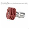 1/4 Inch Quick Connect Nozzle Fan Spray Car Wash WearResistant High Pressure Washer Tip