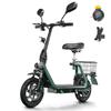 Electric Scooter Twofish M5 Pro 500W Motor Dual Disc Brakes 12" Tire With EEC Certification E-Scooter 48V 13Ah Max Range 30Km