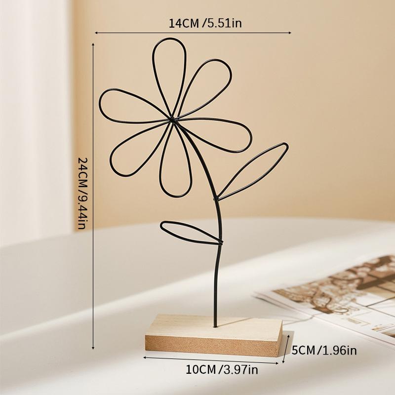 Nordischer Stil Leichter Luxus Metallhandwerk Kreative Heimdekorationen für Wohnzimmer Eingangsbereich Weinschrank Schmiedeeisen Ginkgoblatt