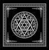 KUROP Tarot Cloth Tarotové ubrusy typy tarotů (4 netkaná textilie)