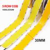 1600Leds/M Super Brighter DC 12V 24V COB Strip 3000K 4000K 6000K IP21 Not Waterproof Home Decor Flexible Ribbon Rope LED Light