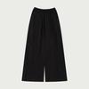 HANGTEN Women'S Crinkle Elastic Waist Wide Pants_100(10520-150-401-69)