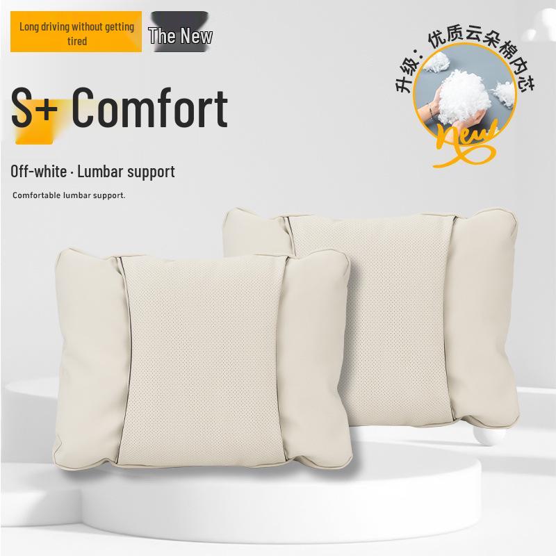 Neck and Lumbar Support Pillow for Hongqi: H5, HS5, H9, H6, HS7, PHEV Models