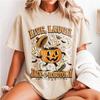 Live Laugh Lobotomy Shirt, Jack O Lobotomy Pumpkin Graphic Tee, Funny Brain Rot Halloween Meme, Spooky Season Gift