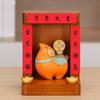 Chinese Style Goat Shrine Ornament Rotating Lucky Sheep Decor Zodiac Goat Figurine  Workstations