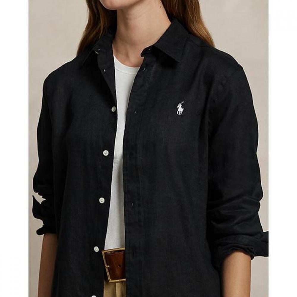 Polo Ralph Lauren Women S claSSic Fit Linen Shirt wmpoShtndo20739001