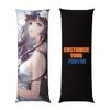 1 funda de almohada corporal personalizada con foto 50.8x137.16cm de largo impresión a doble cara, cierre de cremallera a doble cara, lavable a máquina perso