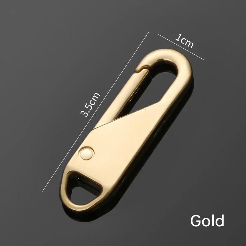 10Pcs Universal Zipper Puller Detachable Metal Zipper Head Repair Kits For Zipper Slider DIY Craft Sewing Clothes Accessories