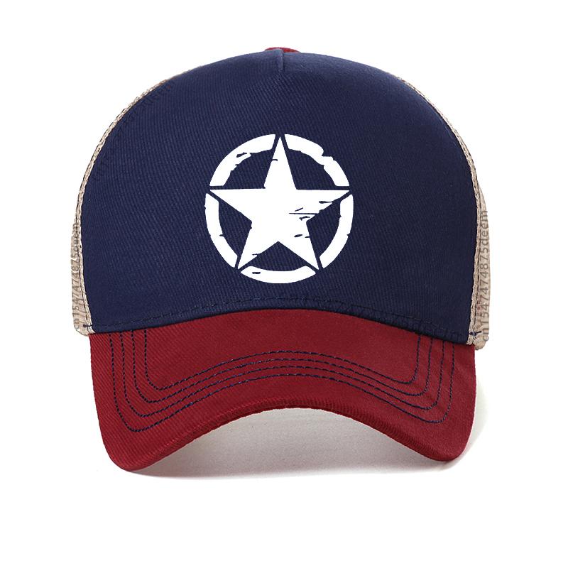 New Mesh breathable hat men Punisher Baseball Cap outdoor Fishing Caps Men Outdoor Oscar Mike Freedom Edition Army Casquette Hat