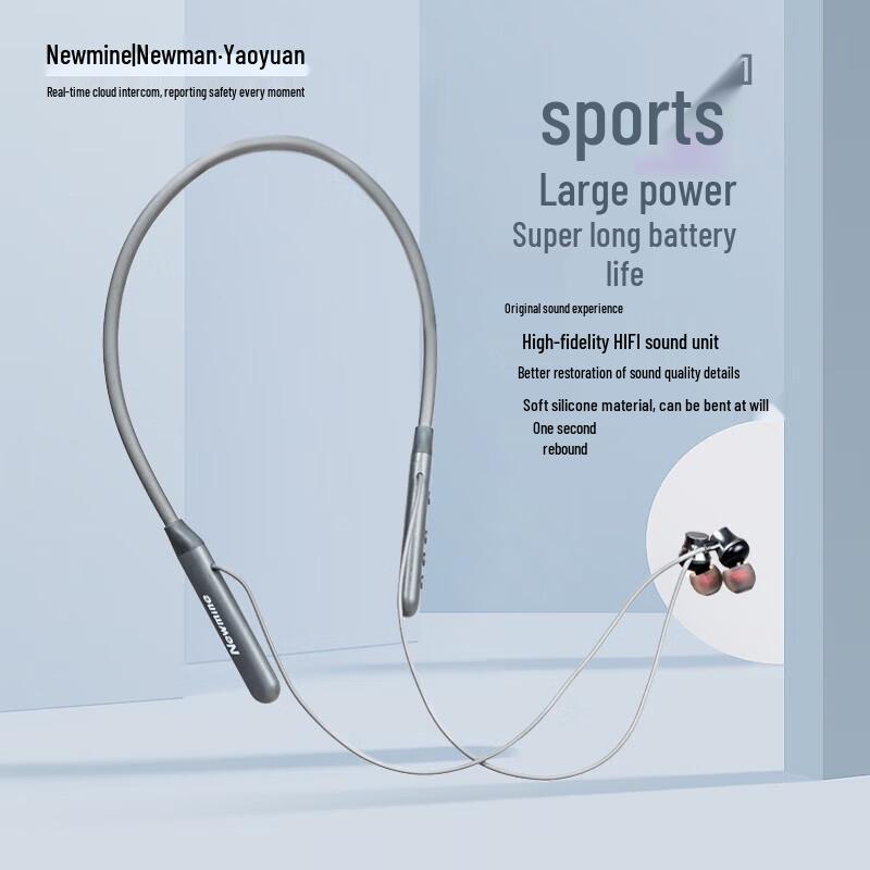 

Newmine Neckband Wireless Sport Bluetooth Headphones