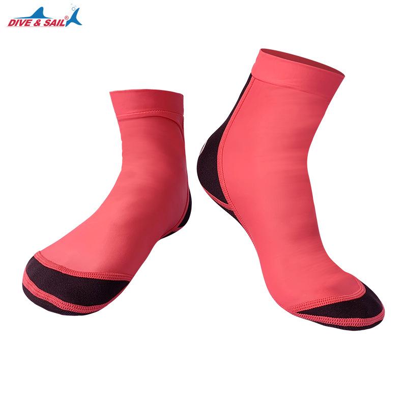 Unisex 1.5MM Neoprene Snorkeling Socks - Non-slip, Anti-scratch Beach & Diving Lycra Socks
