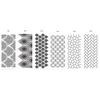 Embossing Mold Wheat Spike Pattern Heat Resistant PET Spraying Cake Border Stencil for Home