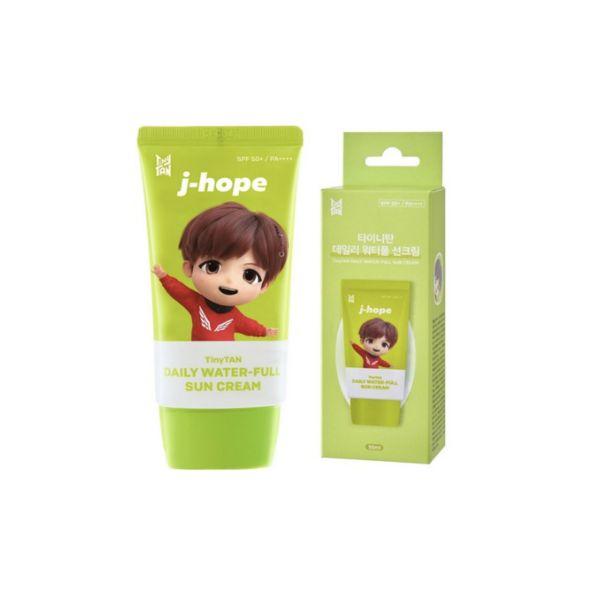 

Monami TinyTAN BTS Daily Waterful Sun Cream J-HOPE SPF50+ PA++++ Hydrating UV Protection Sunscreen 50ml J-HOPE
