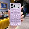 Suction Cup Silicone Case for Apple 15 Pro Max - 3D Liquid Anti-Drop Protection