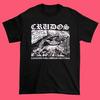 New CANCIONES PARA LIBERAR FRONTERAS LOS CRUDOS All Size Black Shirt NG528