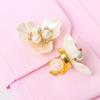 Perlenblumen-Knopfabdeckung Strassbesetzte Clips Abnehmbare Manschettenknöpfe Knopfabdeckung Für Damen Hemden Basteln DIY
